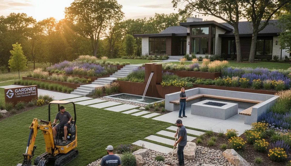 Landscaping service in Overland Park, KS for residential and commercial outdoor care