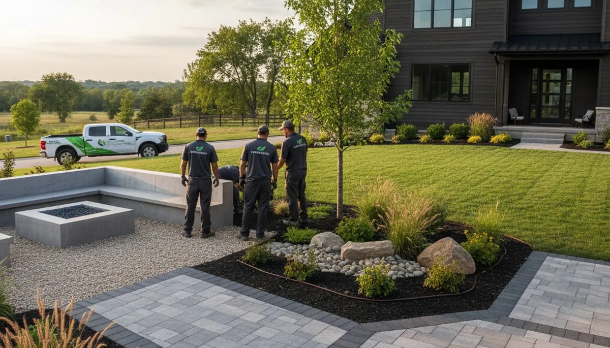 Landscaping service in Overland Park, KS for beautiful residential and commercial outdoor spaces