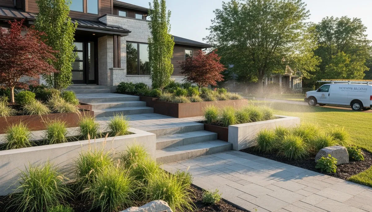 Landscaping services in Overland Park, KS for residential and commercial properties